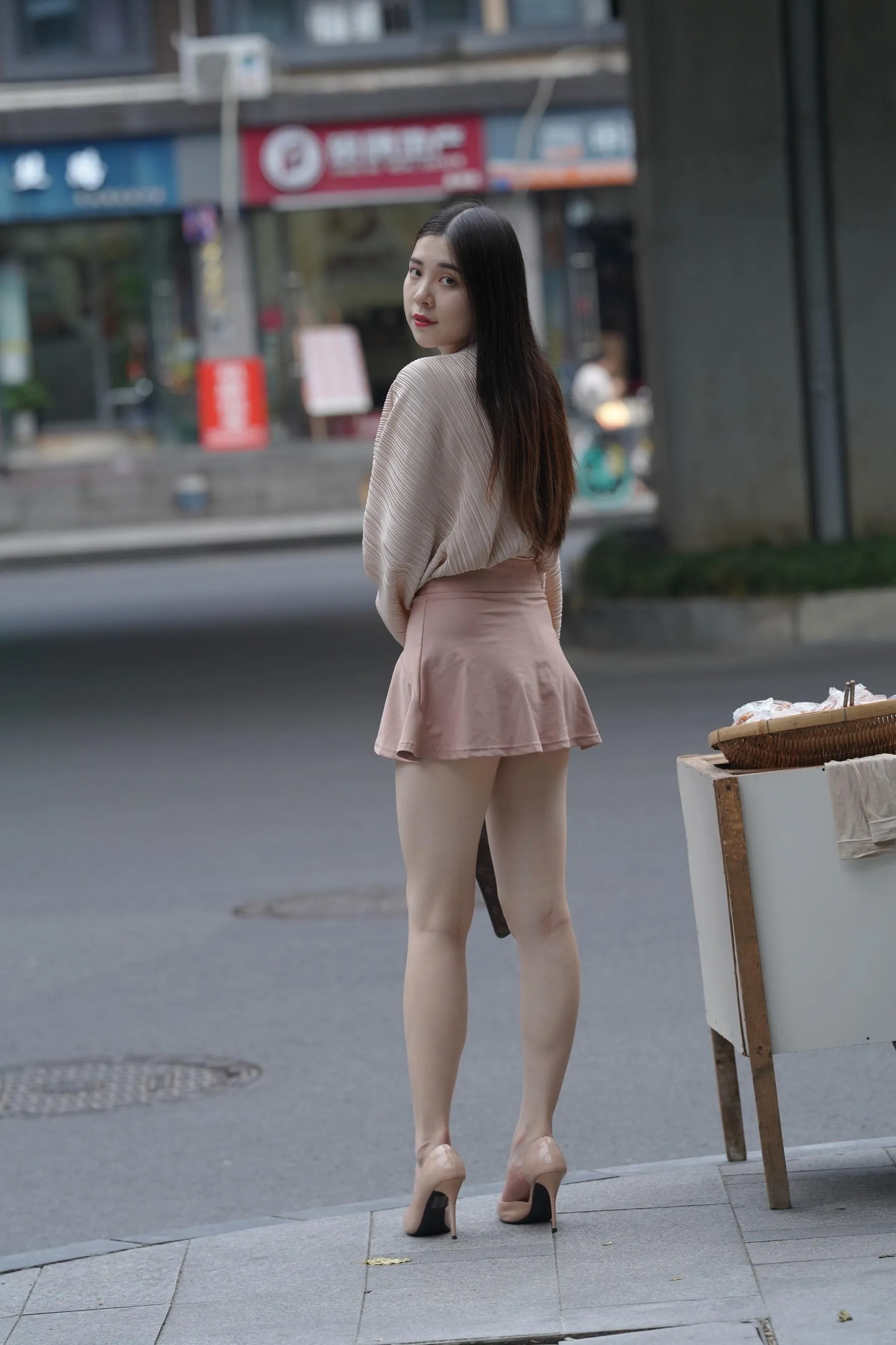 魔镜街拍 NO.167 可爱的粉色短裙小姐姐 [495P]插图2